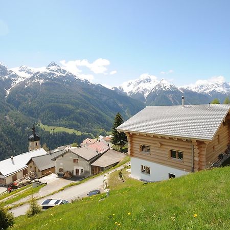 Ferienwohnung Caviezel Tschlin Exterior foto