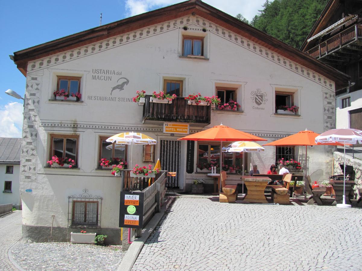 Ferienwohnung Caviezel Tschlin Exterior foto